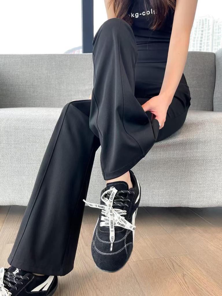 2026 Spring/Summer High-Waisted Tummy-Control Micro-Flare Yoga Pants: Butt-Lifting, Breathable, Casual Wear.