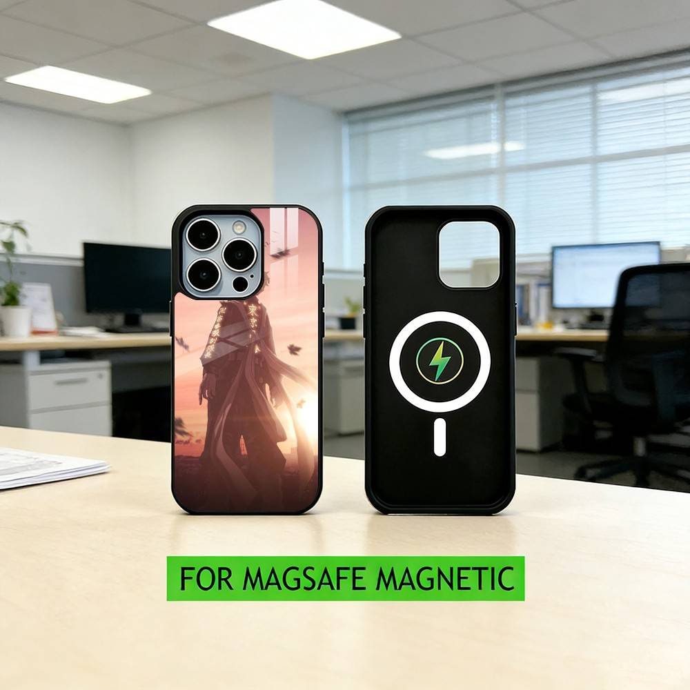 

Mikey&Draken Tokyo Revengers Phone Case For iPhone17,16,15,14,13,12,11Plus,Pro Magnetic with Magsafe Wireless Charging iPhone12