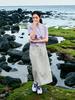 Allaeseuka Women'S Nylon Spandex Long Cargo Skirt_Pag2Rr2420Lbe