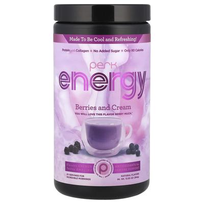 Perk Energy, Jagody i Śmietanka, 384 g (384 gramów)