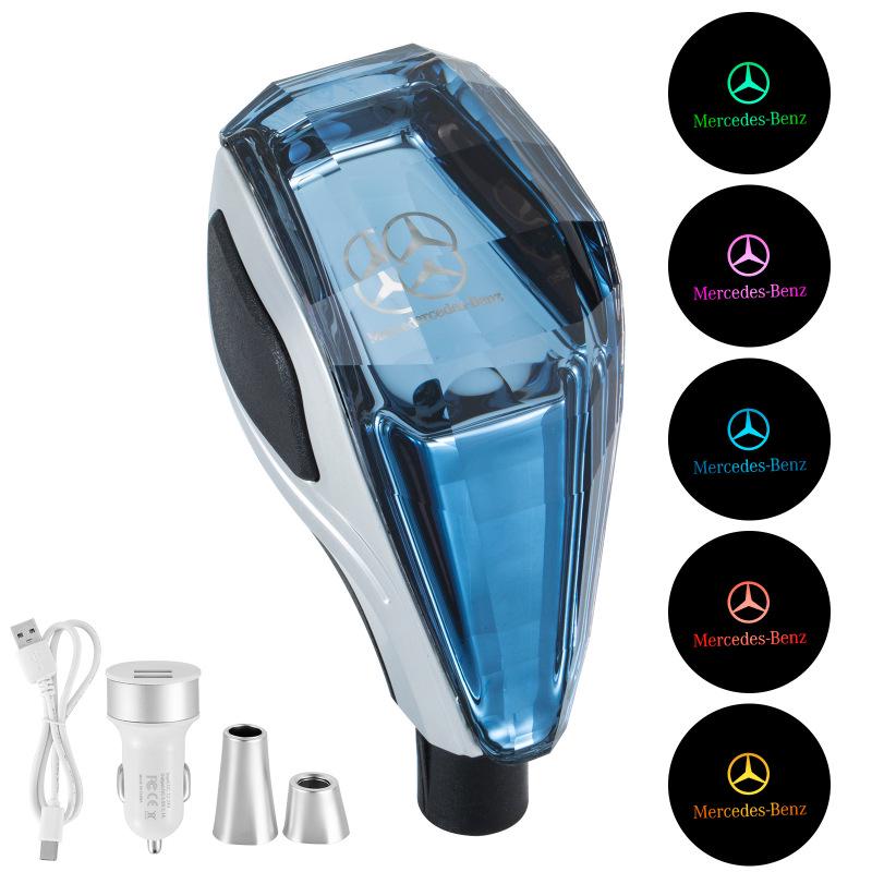 Crystal Light-Up Gear Shift Knob for Toyota, Mazda, and Mitsubishi Cars