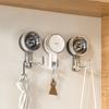 Powerful Suction Cup Hooks Vacuum Reusable Shower Hooks Heavy Duty Clothes Hook Traceless Clothes Hook