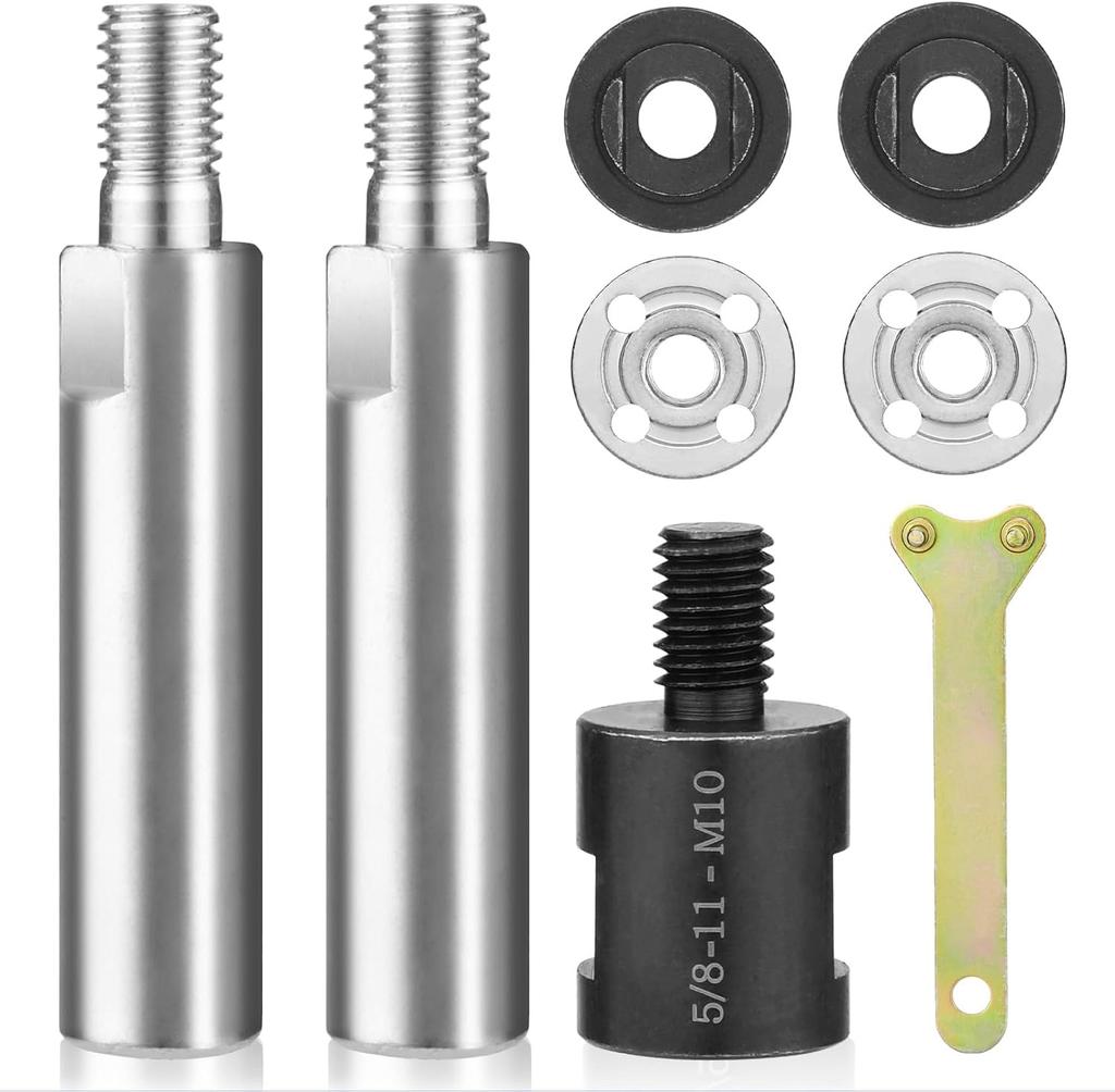 Drill To Angle Grinder Converter Connector Rod Power Tool Conversion Accessories Kit