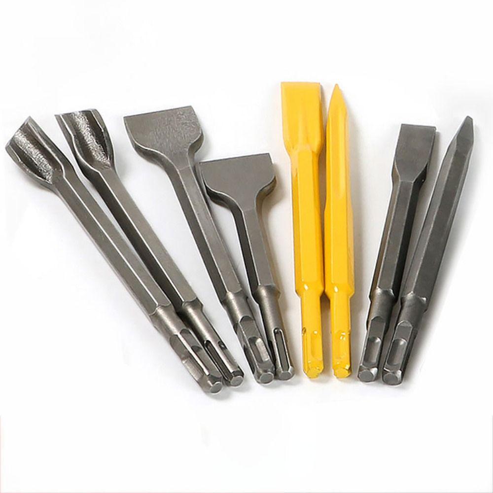 Sharp and Flat Gouge Concrete Construction Drill Bit Pickaxe Picks  Construction Site