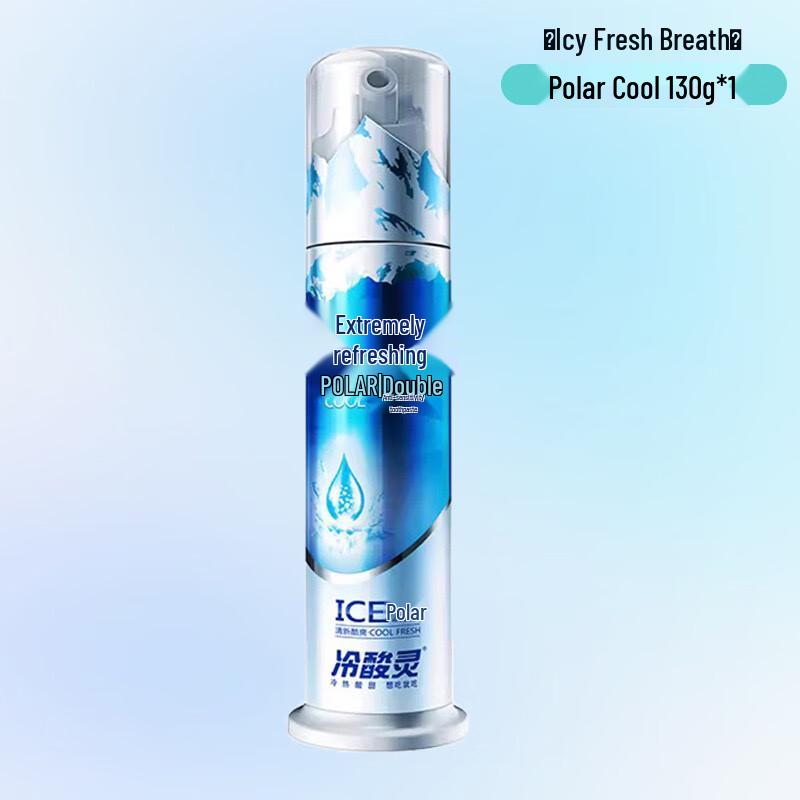 

Cold Sore Ling Arctic Fresh Double Anti-Sensitivity Pump Toothpaste
