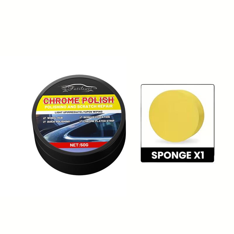 

Chrome Exterior Chrome Refurbishment Paste - Repair Restore Remove Oxidation for All Automotive Chrome Parts
