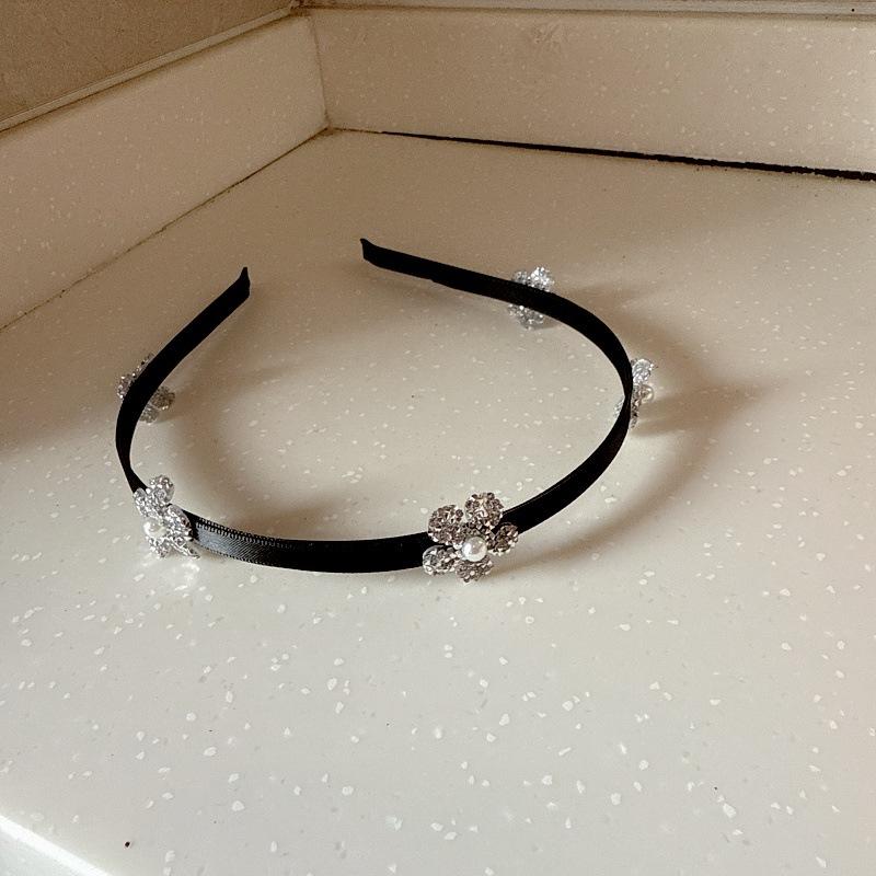 

Сахарная Цветочная Кристальная Повязка на Голову, Элегантная Винтажная Повязка для Волос для Женщин, Премиальная Заколка для Волос