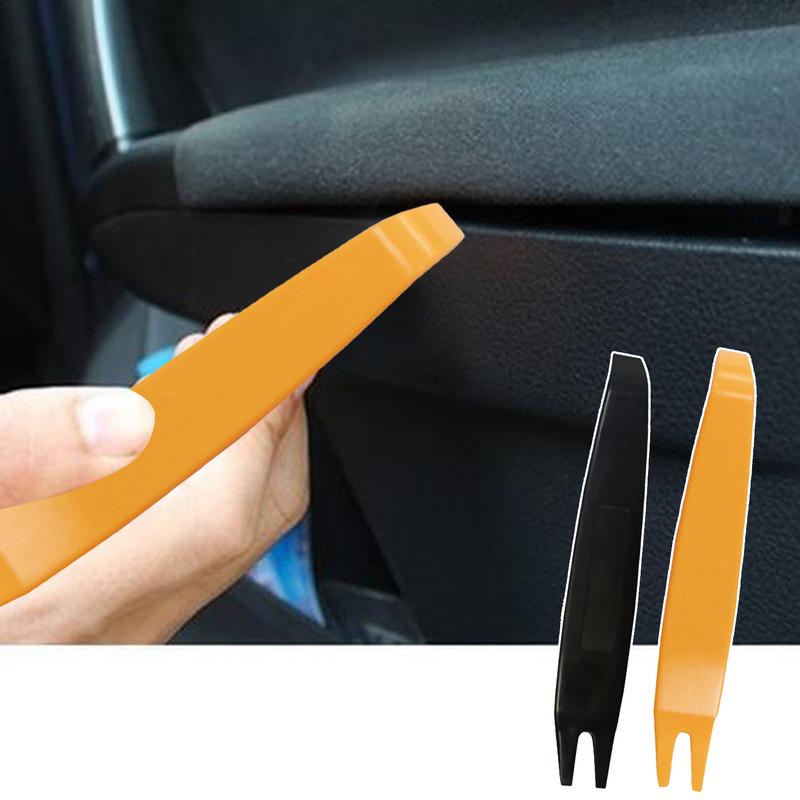

Pry Tools Automotive Car Tools Car Audio Removal Tool Interior Trim Tools Fastener Remover No Scratch Pry Tool Crow Bar For Car оранжевый