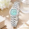 Fashion Silver Square Dial Women's Watches Luxury Stainless Steel Ladies Quartz Wristwatch High-end Elegant Watches for Woman