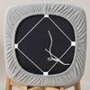 Universal Dining Seat & Stool Cover - Fits Square & Horn Chairs, Benches, and Restaurant Seats.