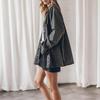 Camisas vaqueras para mujer, de manga larga, holgadas, con botones, chaqueta, shackets casuales de jean, conjuntos para primavera y otoño