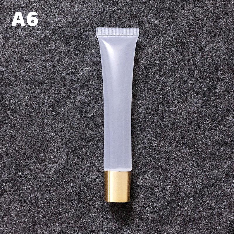 1Pcs 20ml Empty Squeeze Soft Containers PE Transparent Lip Gloss Tubes Bottle Sample Bottle Refillable Lip Gloss DIY Container