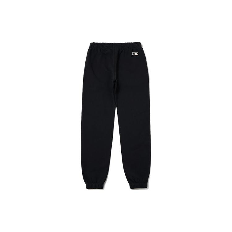 New MLB Knitted Sports Pants Unisex Black 3APT00114-50BKS