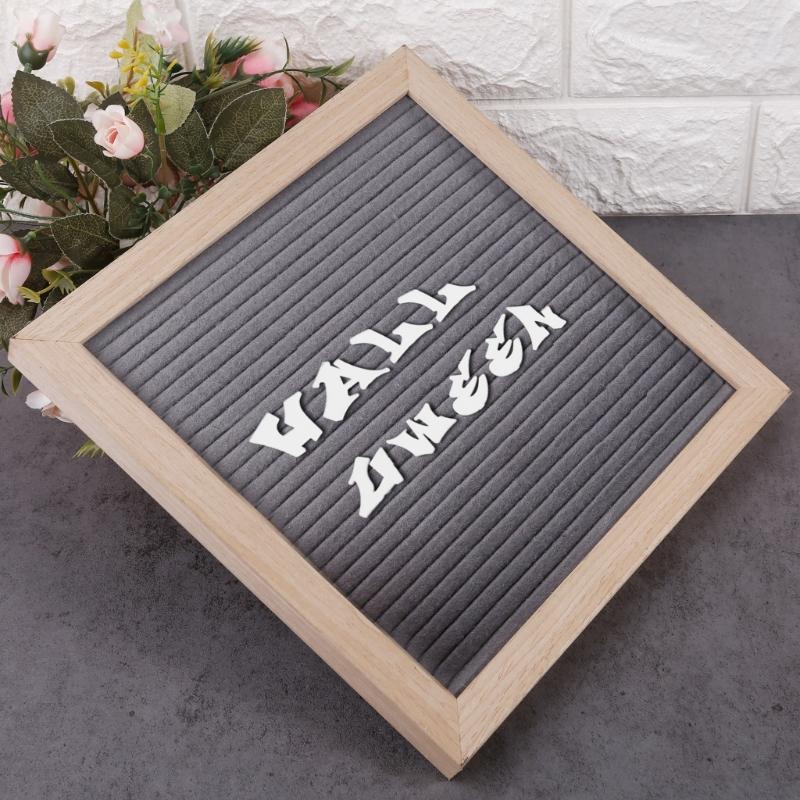 2 Sheets Halloween Letters for Felts Letter Board Message Board Letterboard Plastic Letters for Festival Decorations