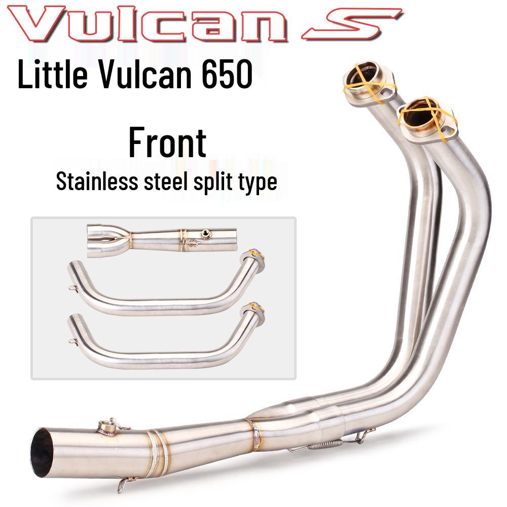 

Kawasaki Vulcan 650 Модифицированный Полный Передний Выхлоп из Нержавеющей Стали - Прямая Установка