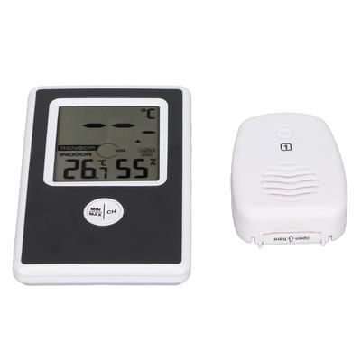 Medidor Inteligente de Temperatura y Humedad Pantalla Digital LCD Electrónico Inteligente Interior Exterior