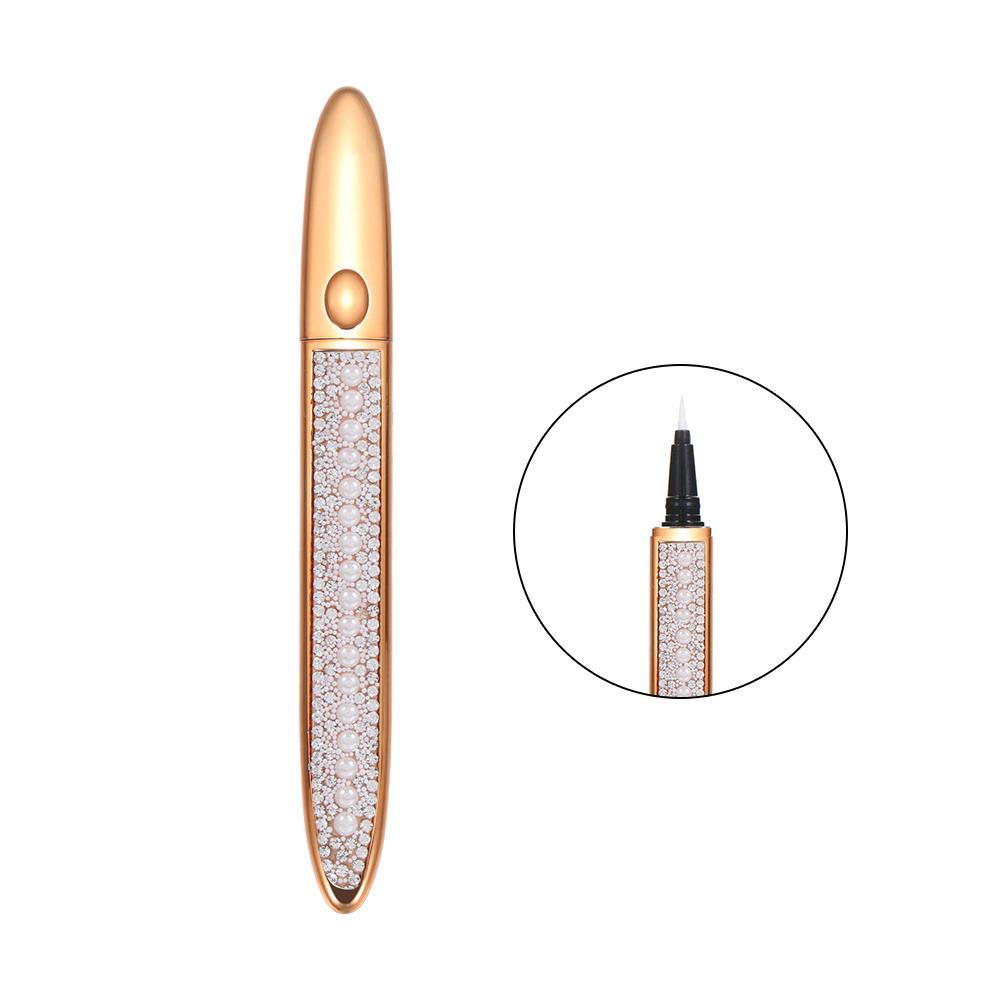 Easy to use 2 in 1 Lash Glue Liner Pen Self-adhesive Magic Eyeliner No Glue Magnetic Needed