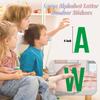 27 Sheets 310 Pieces Large Letter Stickers 4 Inch Alphabet Letter Self Adhesive Poster Letters and Numbers for Bulletin Boards Classroom