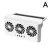 Upgrade Solar Powered Fan Car Cooler Front/Rear USB Charging Window Radiator Exhaust Fan Auto Air Vent Fan Ventilation Radiator