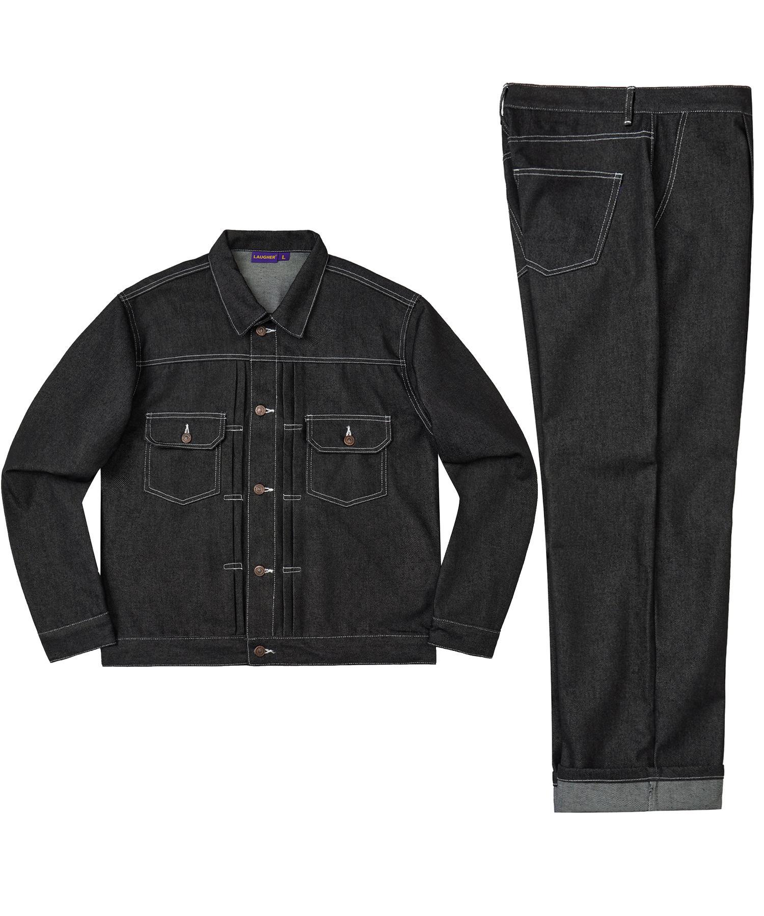 Laugher [Set][Non-Fade] Cowboy Denim Setup -