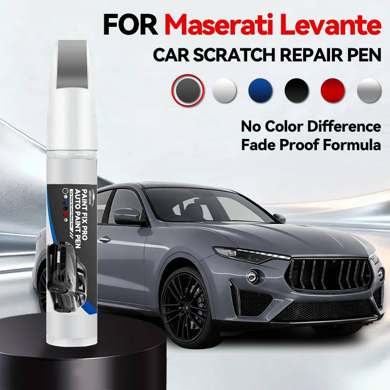 Autolack-Reparaturstift Für 2016-2025 Maserati Levante Lackkratzer-Reparaturzubehör Weiß 268A Schwarz NMN Blau 406C Grau 571A