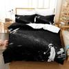 New 3d Print Anime Godnight Punpun Beding Set Bedrom Soft Modern Bedspreads Comefortable Soft Duvet Cover Comfortable Quilt Cover Pilowcase