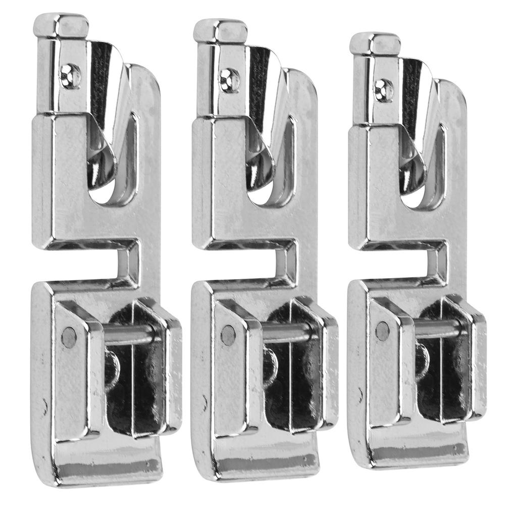 3Pcs Hemming Sewing Foot High Performance Durable Rust Proof Presser Foot Set for Babylock White
