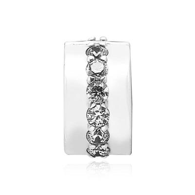 Charm Clip Shining Path Silver 791972CZ