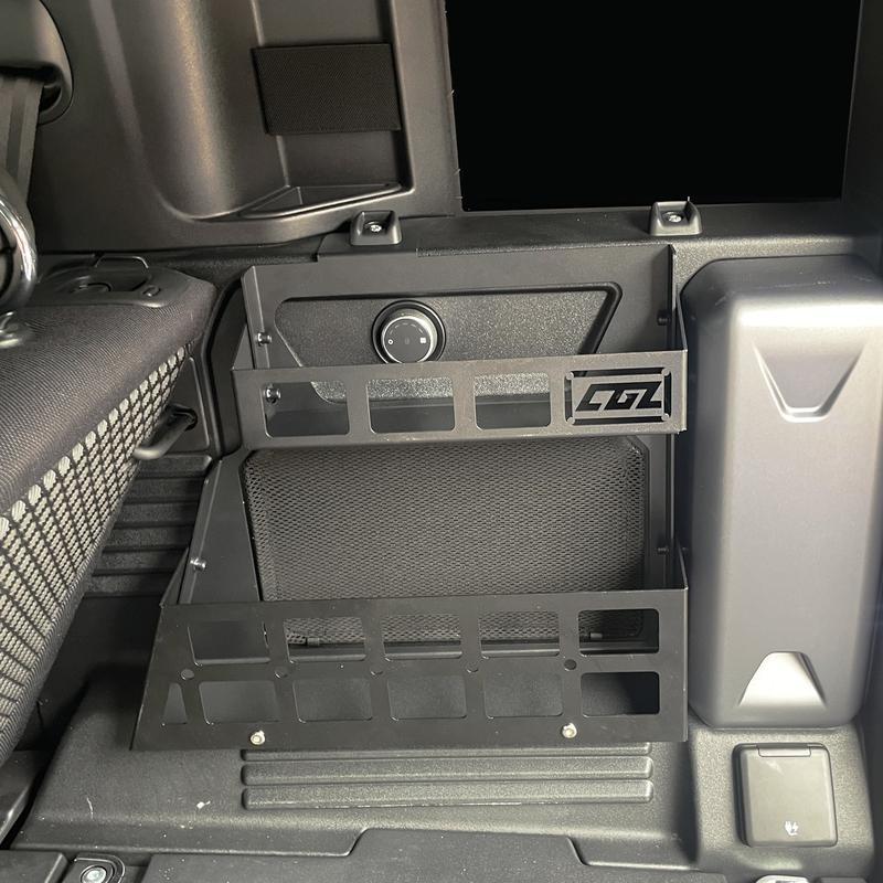 For Land Rover Defender 110 - Side Window Storage Molle Panel Rear Trunk Interior Luggage Carrier Organizer
