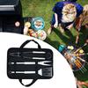 Stainless Steel BBQ Tool Set for Outdoor Cooking And Picnicking
