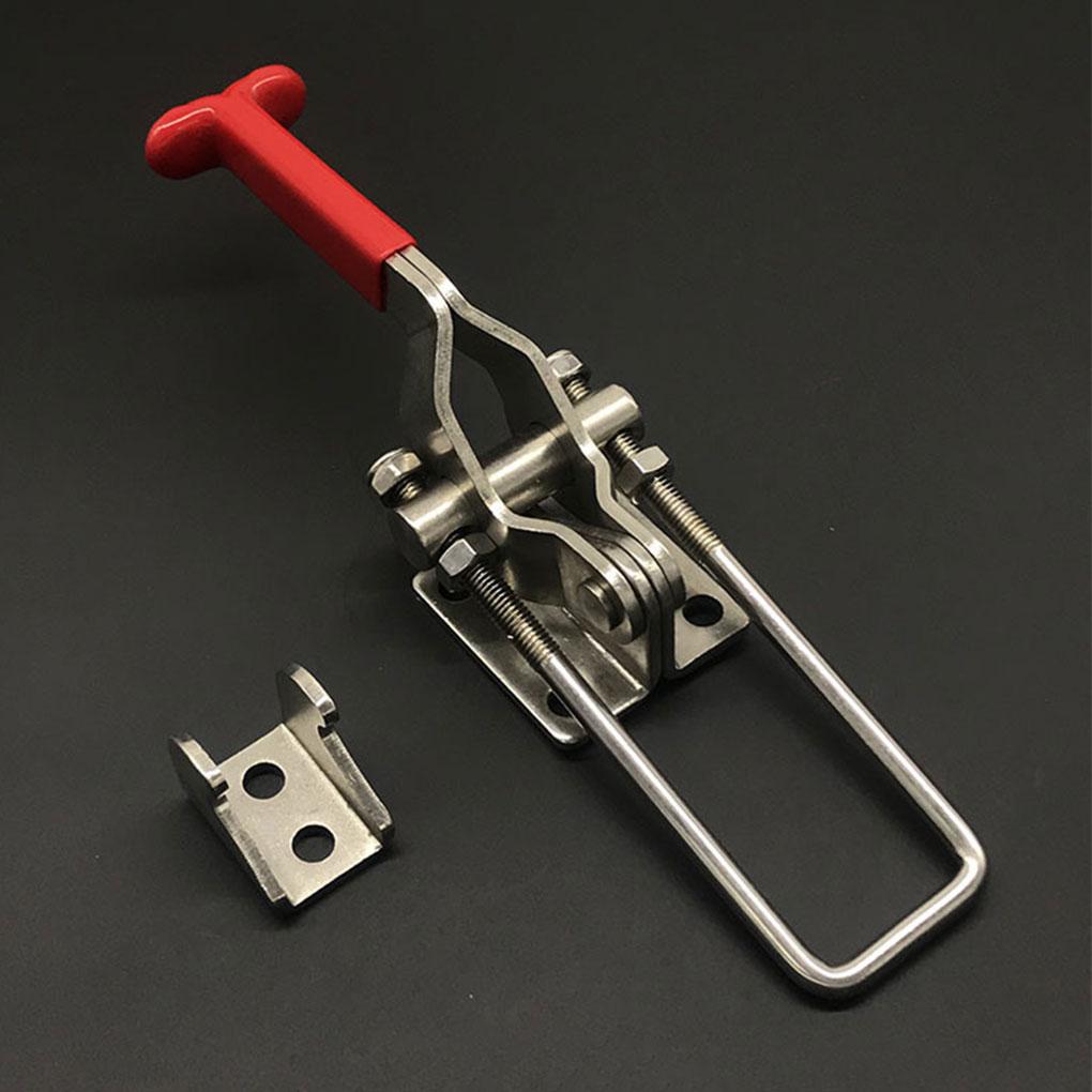 Toggle Clamp Quick-Release Stainless Steel Vertical Horizontal Plunger Stroke Locking Lever Heavy Duty Hand Tool