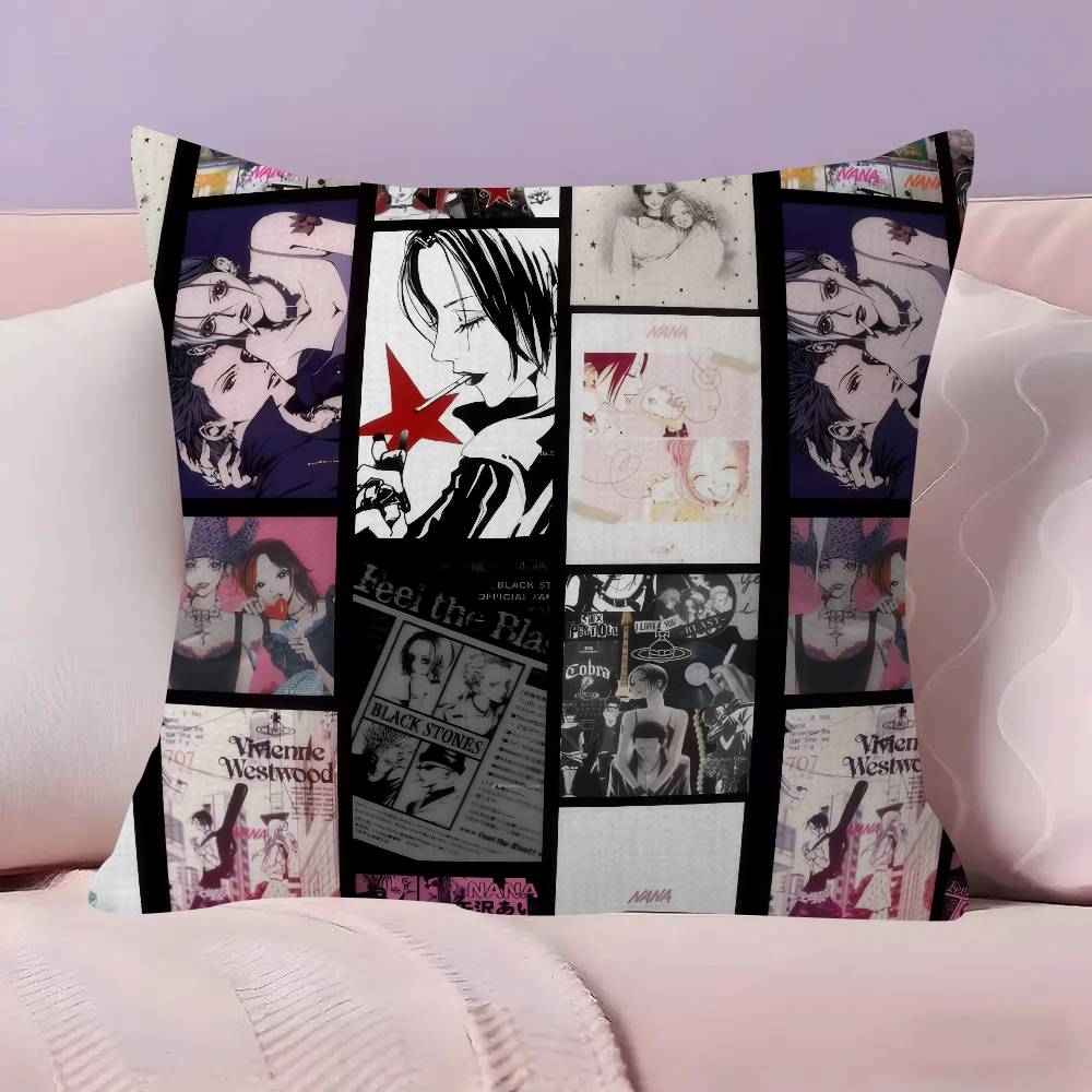 Anime nana cool girl  Cushion Cover 30x50 Polyester Sofa Cushions Decorative Throw Pillows Home Decoration Pillowcover