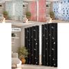 Elegant Nordic Style Sunshade Blackout Curtain With Durable Velcro Panel