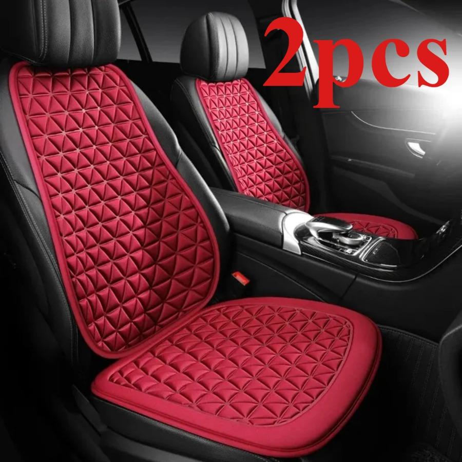 3D suspension 2pcs car seat cushions, seat covers and embossed patterns are suitable for most cars all year round