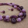 Noble Beaded Necklace Fashion Wear-resistant Ideal Gift Female Dangle Earrings Set