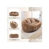 Bean Bag Sofa - MUVOE - Loveseat - Chenille - Confortable - Durable - Intérieur
