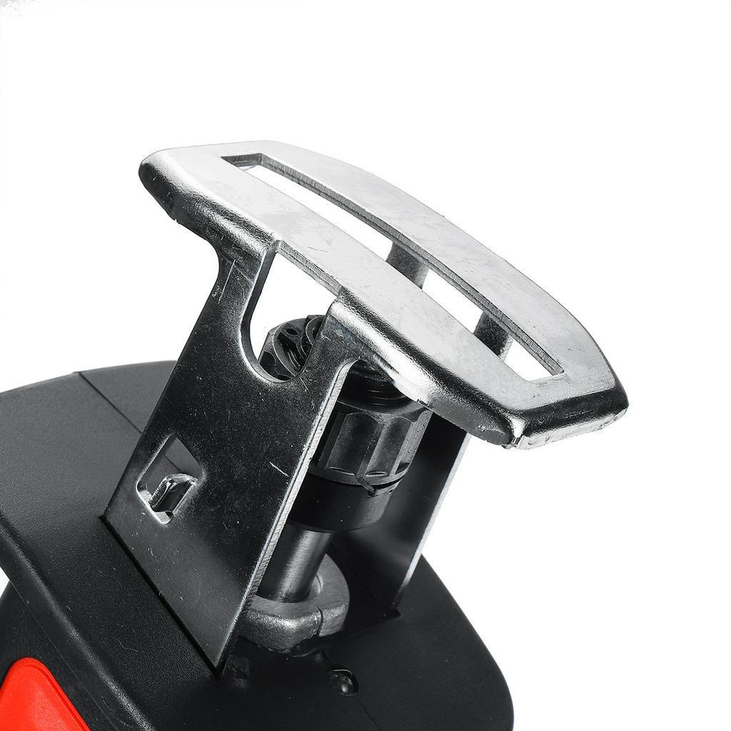 1400W Säbelsäge Wiederaufladbar Kabellos Tragbar Holzbearbeitung Fräser +4 Sägeblätter +LED-Licht für Holzmetallschneiden m/ Akku