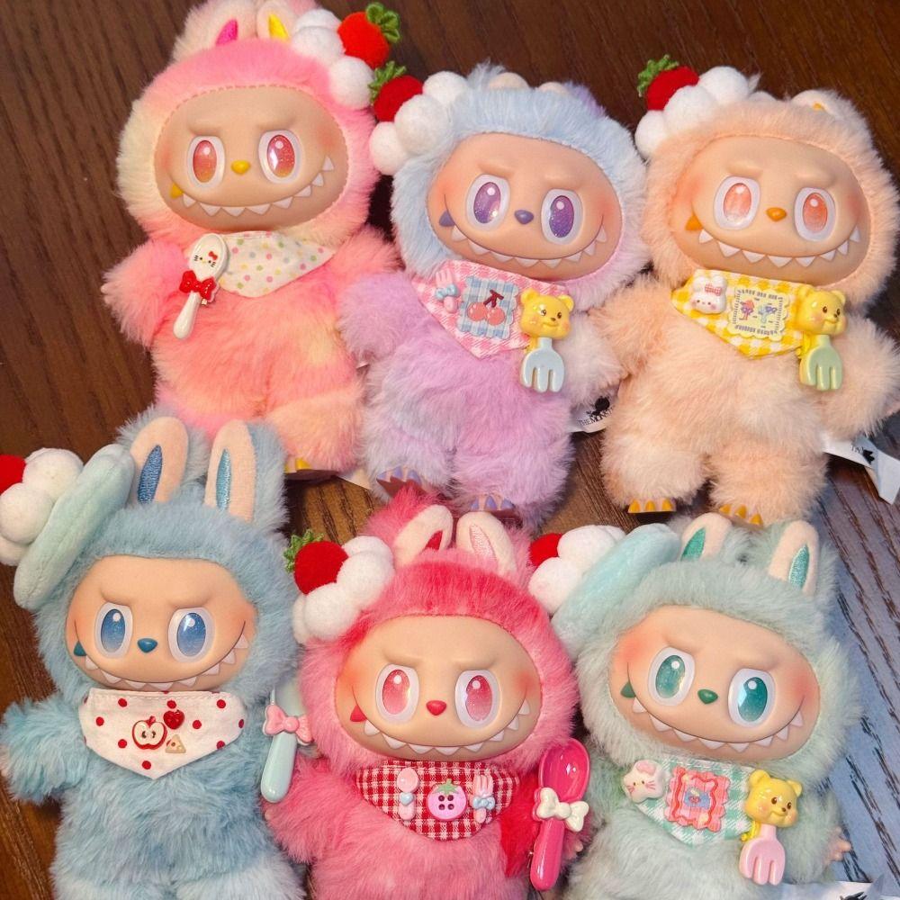 

Лялька Лабубу ручної роботи, плюшева, одяг, головний убір, підвіска Лабубу, аксесуари для ляльок, іграшки для дітей, дівчаток Style D