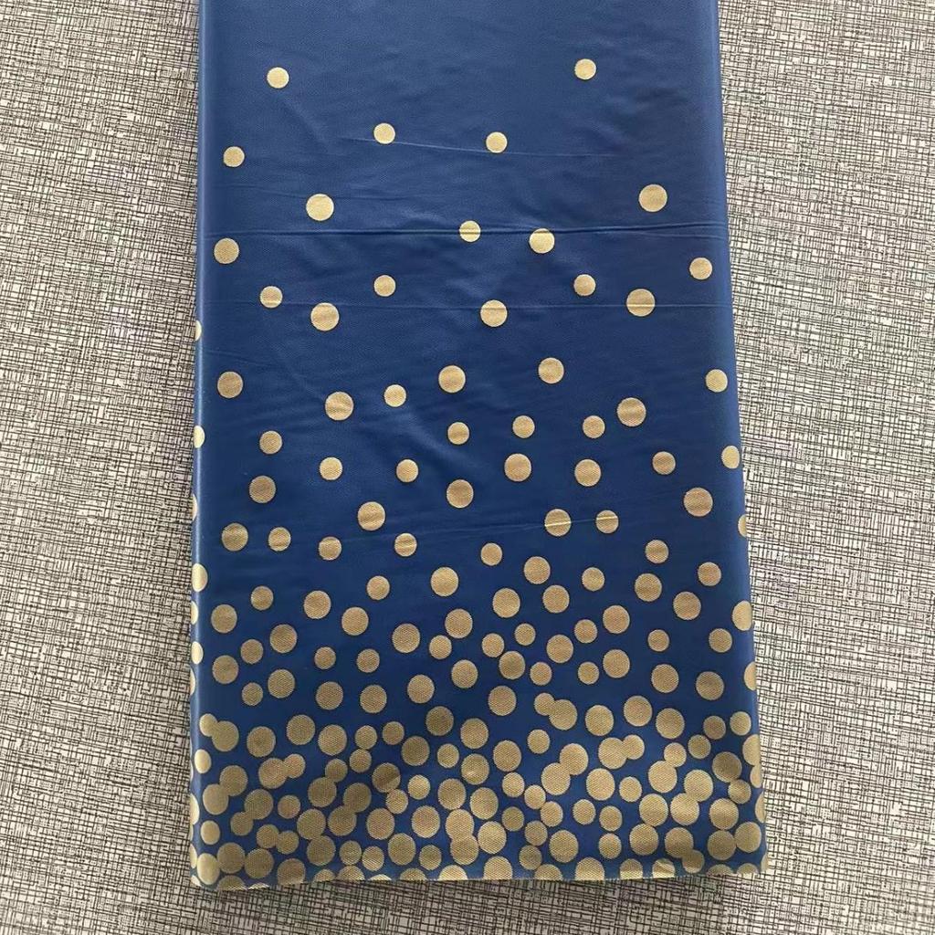 PEVA White Gold Polka Dot Tablecloth - Waterproof & Oilproof for Parties, Festivals, Picnics, Gatherings