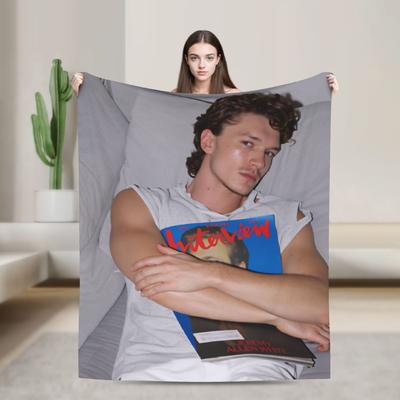 Connor Storrie Heated Rivalry Flannel Blanket  Super Soft Bedding Throws for Couch Chair Picnic Funny Bedspread Sofa Bed Cover