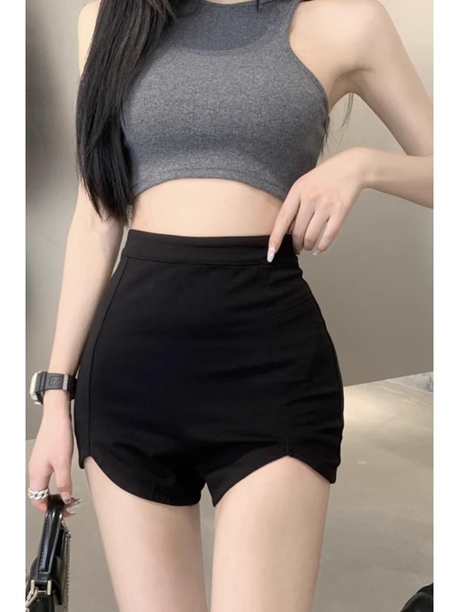Sweet Spicy Influencer High-Waisted Slimming Summer Sport Shorts for Women M
