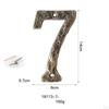 Home Number, Cast Iron Rustic DIY Crafts Mailbox Numbers Door Address Number for Various Digital