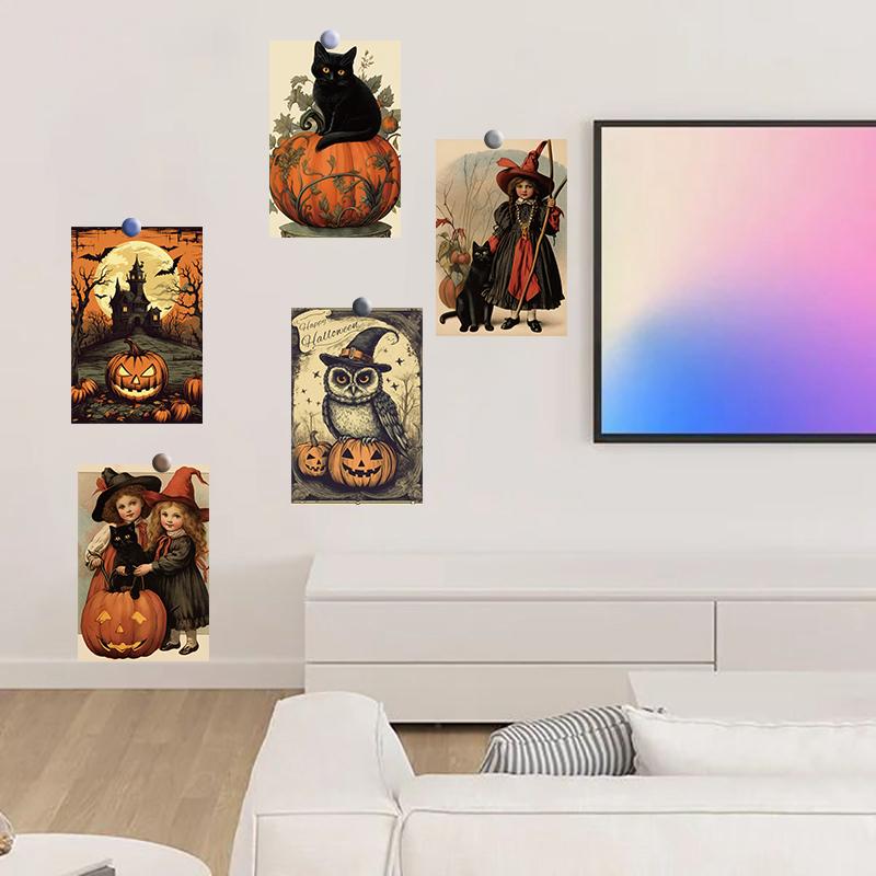 10×15CM 10PCS Colorful Card Sticker Posters Aesthetic Laptop Photography Art Pictures Cafe Collocation Decor Poster Stickers