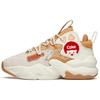 New Coca Cola Life Collection C37 Cushioned Slip Resistant Low Top Skateboard Shoes Women's Brown White 122148080S-1