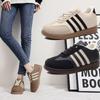 New Winter Sports Casual Non-slip Soft Sole Comfortable and Warm Fashion Versatile Lightweight Velvet Thickened Platform Cotton Shoes