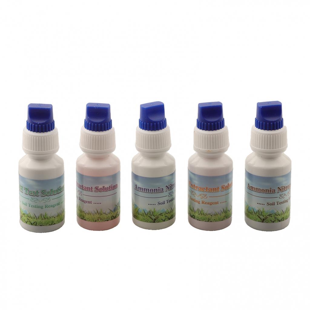 10ml Soil Test Kit Liquids Solution PH Measurement Agriculture Gardening Test