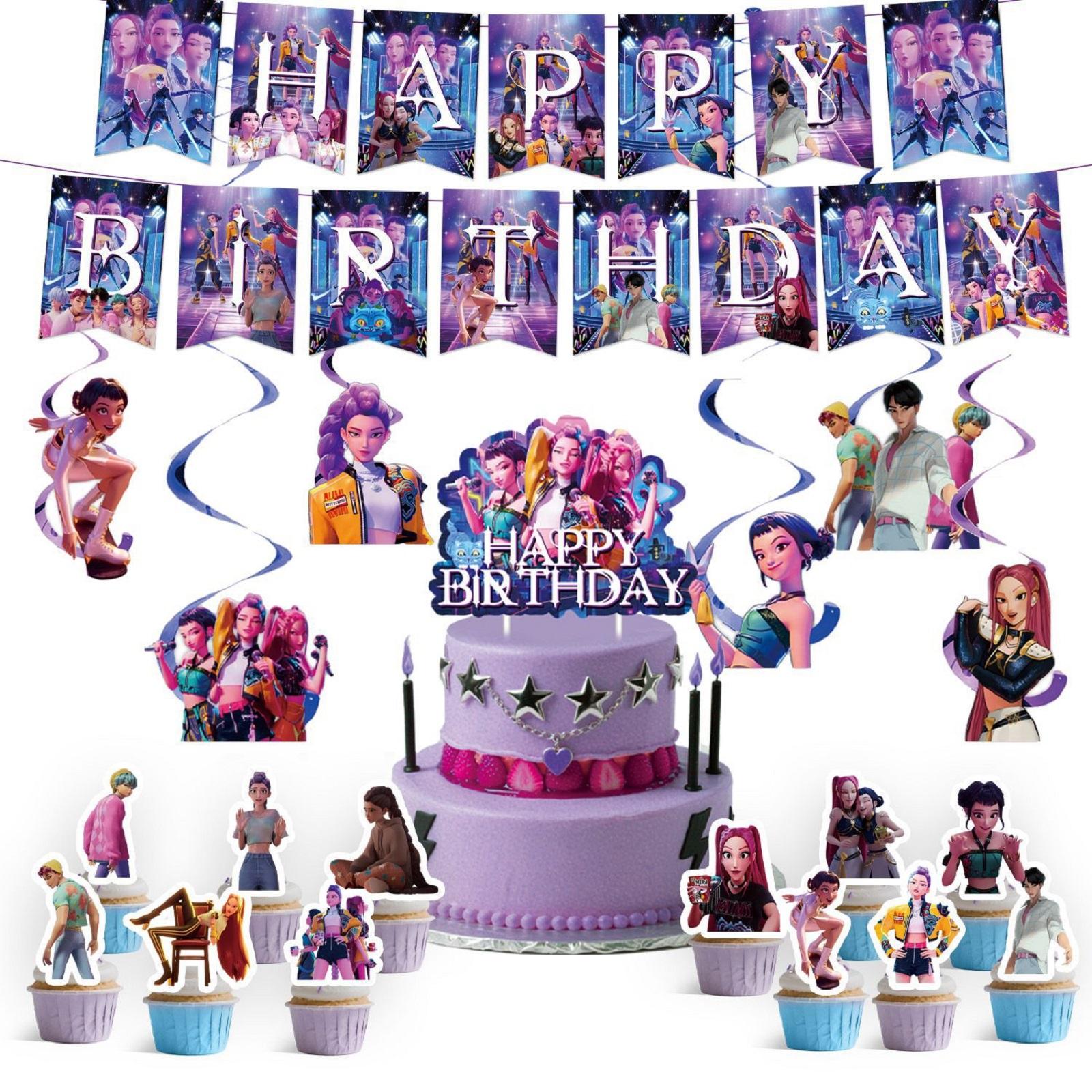 

Посуд, Паперові тарілки, Паперові стакани, Скатертини, Прапорці, Прикраси для дня народження One Size