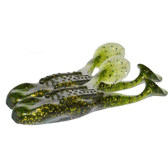 2 db mesterséges élethű béka horgász csali szilikon szimulációs eszköz