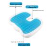 Breathable Gel Memory Foam U-Shaped Office Chair Cushion for Long-Term Sitting