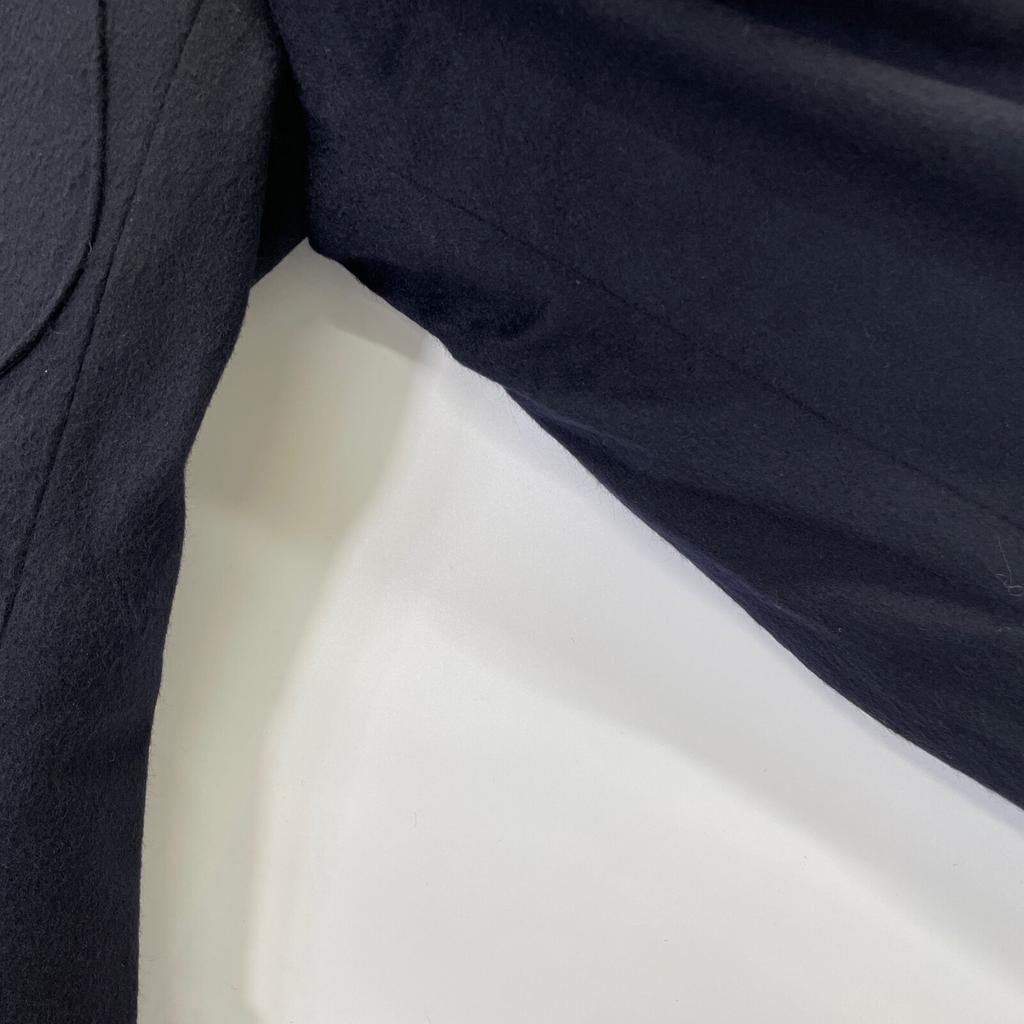 Trussardi Námořnická x Červený emblém Zlatý knoflík Vlna Kašmír Sako 28/42 Námořnická červenáPoužité